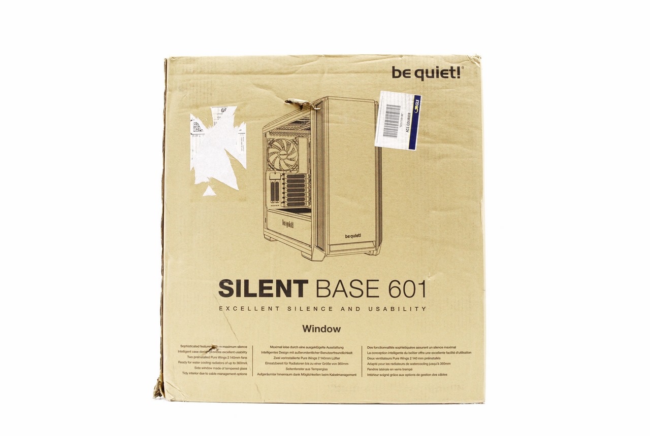 Boitier ATX Be Quiet! Silent Base 601 Noir (2x120mm / 2xUSB3