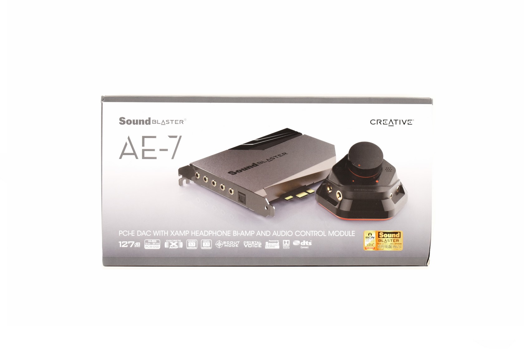 Blaster Creative AE-7 Review PCIe Sound Sound Card