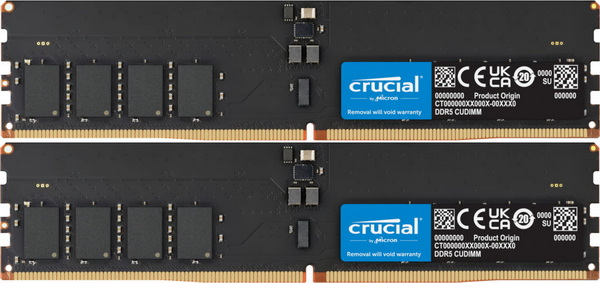 crucial 32gb cudimm ddr5 6400 cl52 review a
