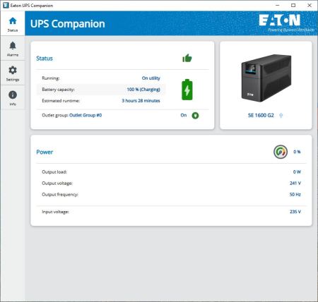 eaton ups companion software 1t