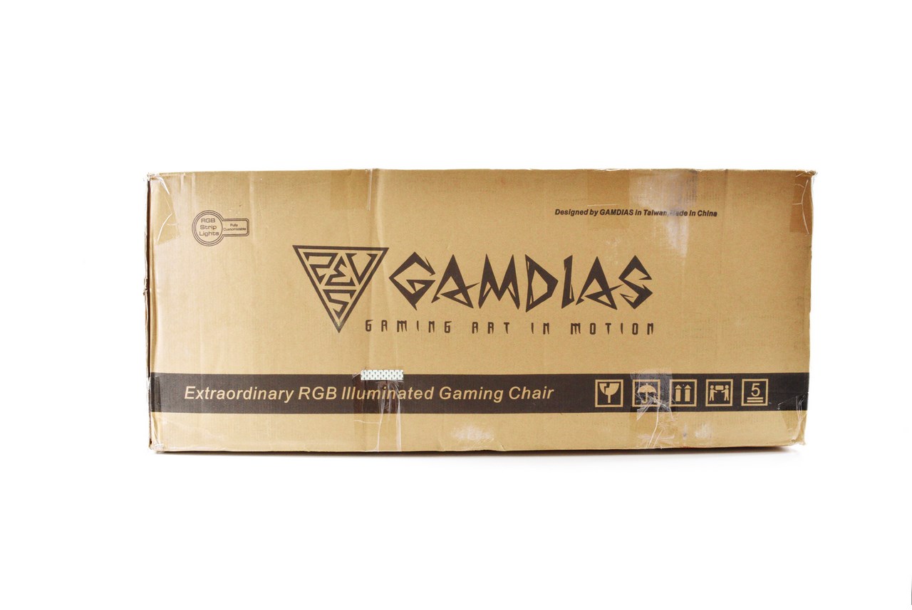 GAMDIAS ACHILLES P1 L Extraordinary RGB Illuminated Gaming Chair