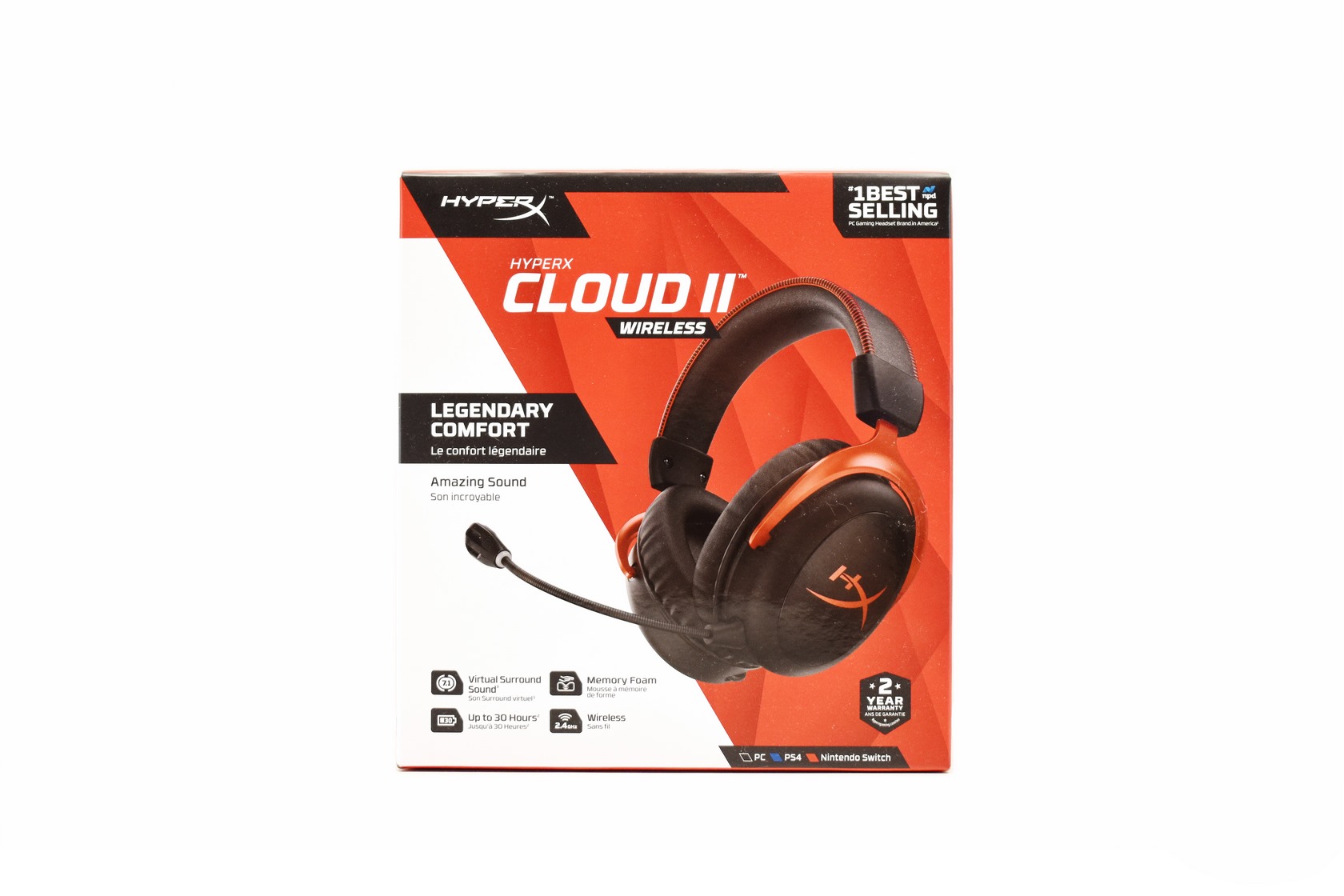 HyperX Cloud 2 wireless gaming headset is comfy but basic for the