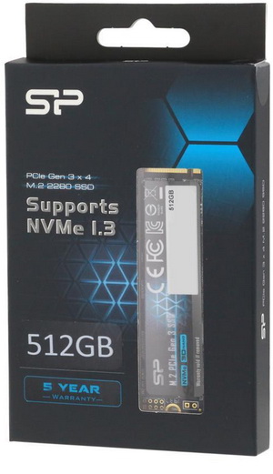 Silicon Power P34A60 512GB M.2 NVMe SSD Review