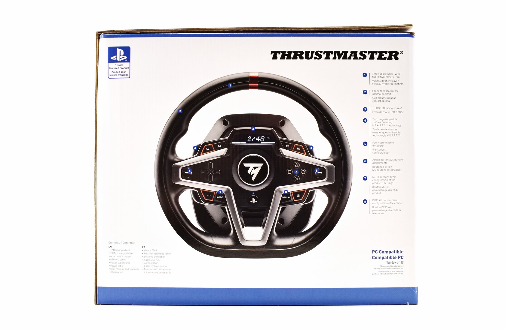 Thrustmaster T-248 Racing Wheel and Magnetic Pedals - Thrustmaster